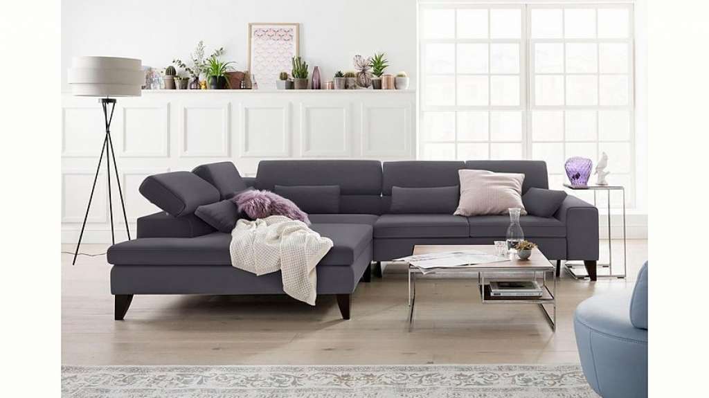 GALLERY M Ecksofa »Felicia«, mit Holzfuß, wahlweise mit manuellem oder motorischem Sitzvorzug