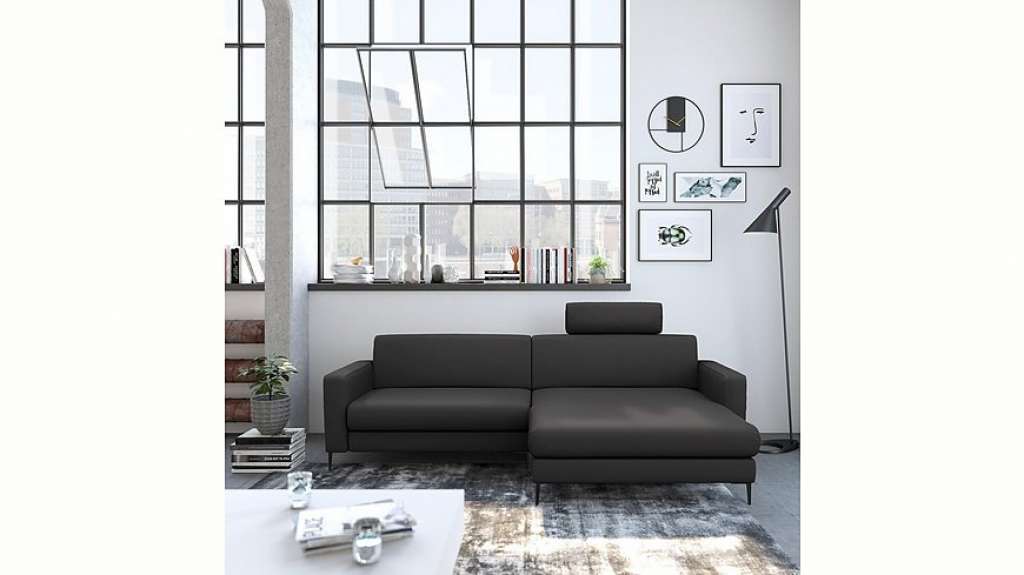 GALLERY M Ecksofa »Dina«, inklusive einer Multifunktionskopfstütze