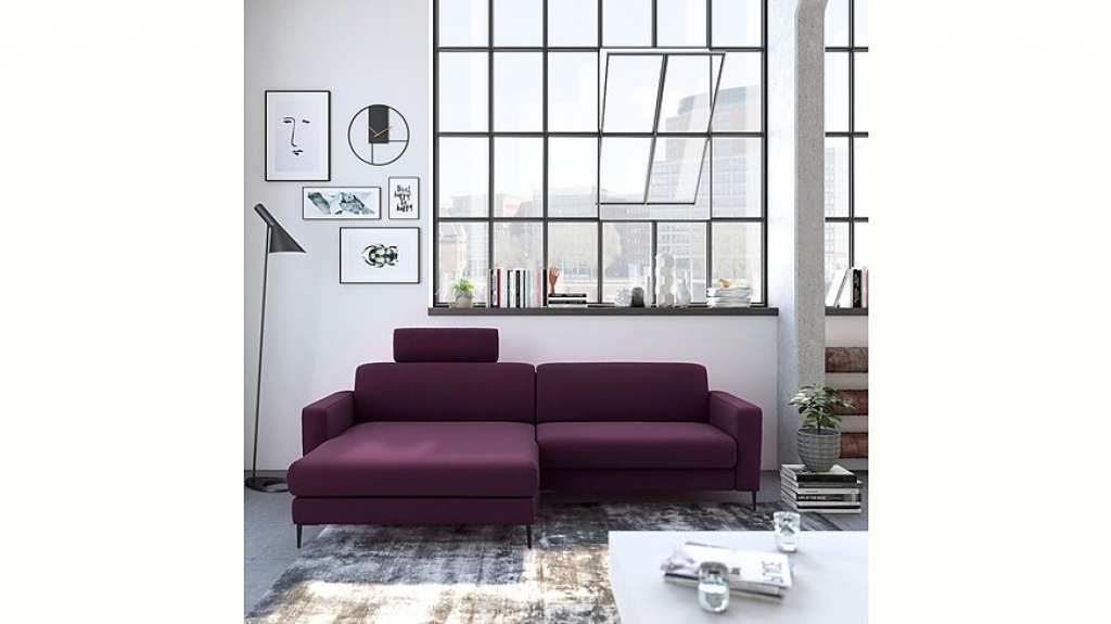 GALLERY M Ecksofa »Dina«, inklusive einer Multifunktionskopfstütze