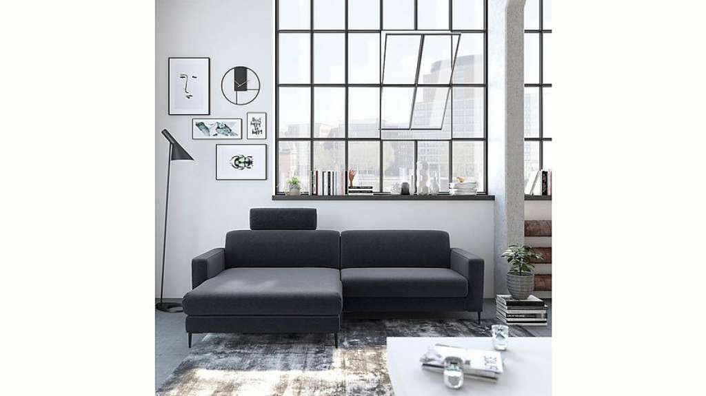 GALLERY M Ecksofa »Dina«, inklusive einer Multifunktionskopfstütze
