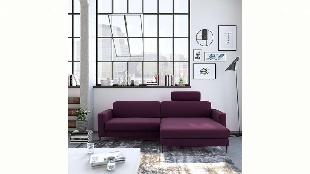 GALLERY M Ecksofa »Dina«, inklusive einer Multifunktionskopfstütze