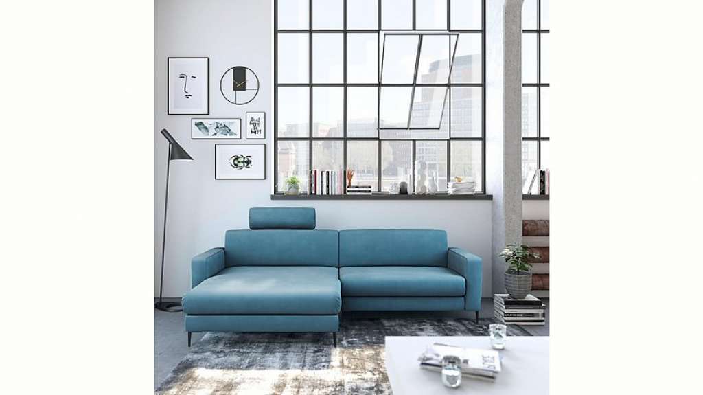 GALLERY M Ecksofa »Dina«, inklusive einer Multifunktionskopfstütze
