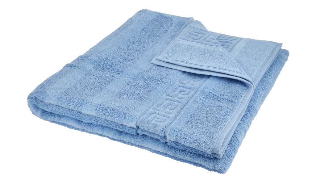 CaWö Duschtuch  1001 ¦ blau ¦ 100% Baumwolle ¦ Maße (cm): B: 80 Badtextilien und Zubehör > Handtücher & Badetücher > Handtücher - Höffner