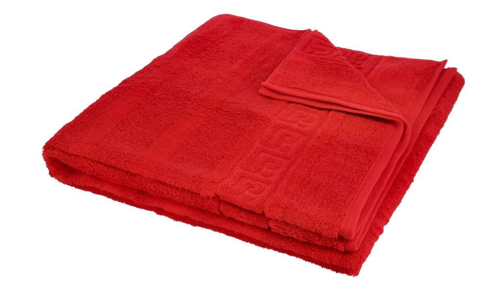 CaWö Duschtuch  1001 ¦ rot ¦ 100% Baumwolle ¦ Maße (cm): B: 80 Badtextilien und Zubehör > Handtücher & Badetücher > Handtücher - Höffner