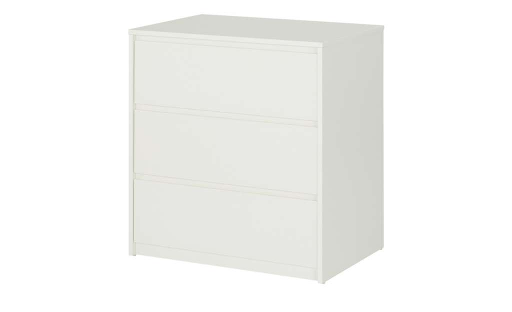 smart Kommode  Ben ¦ weiß ¦ Maße (cm): B: 70,6 H: 75,5 T: 48 Kommoden & Sideboards > Kommoden - Höffner
