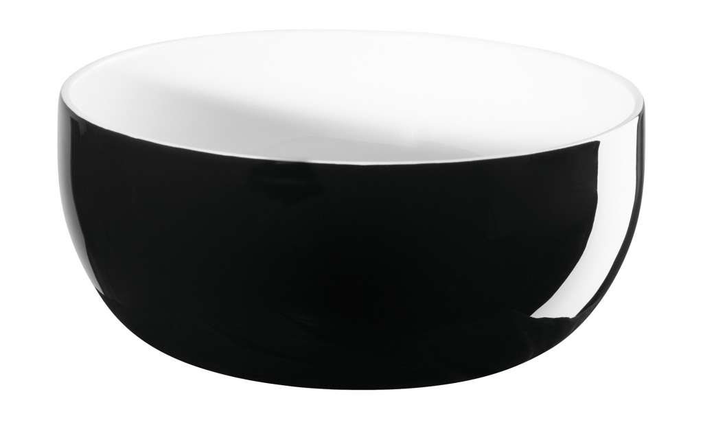 ASA SELECTION Müslischale  Coppa ¦ schwarz ¦ Porzellan ¦ Maße (cm): H: 6,5 Ø: 13.5 Geschirr > Schalen - Höffner