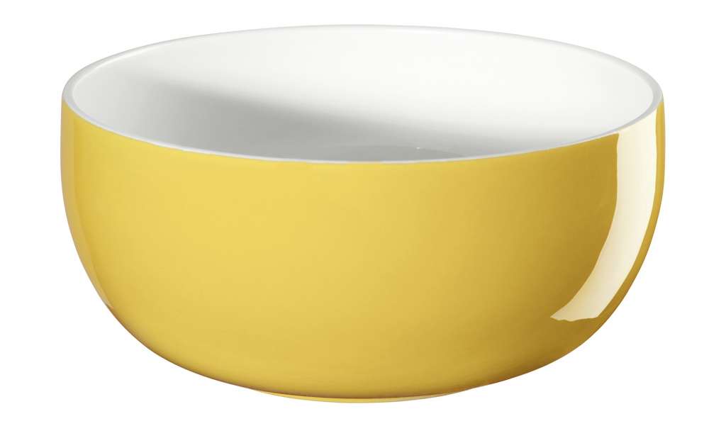 ASA SELECTION Müslischale  Coppa ¦ gelb ¦ Porzellan ¦ Maße (cm): H: 6,5 Ø: 13.5 Geschirr > Schalen - Höffner