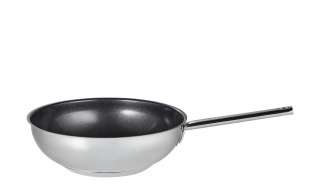 Edelstahl-Wokpfanne 28 cm ¦ silber ¦ Edelstahl ¦ Maße (cm): H: 8,5 Ø: 28 Töpfe & Pfannen & Zubehör > Topf und Pfannen-Sets - Höffner
