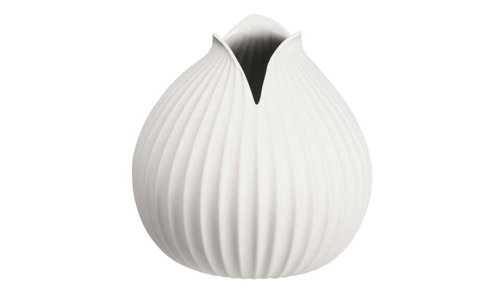 ASA SELECTION Vase  Yoko ¦ weiß ¦ Porzellan ¦ Maße (cm): H: 10,5 Ø: 10 Dekoration > Vasen - Höffner