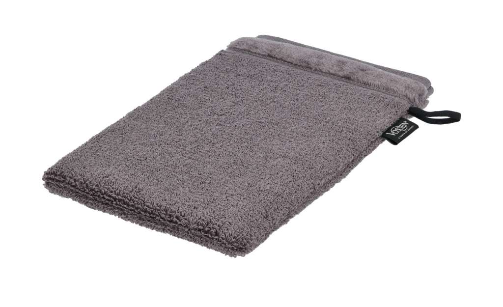VOSSEN Waschhandschuh  Pure ¦ grau ¦ 100% Bio-Baumwolle ¦ Maße (cm): B: 21 Badtextilien und Zubehör > Handtücher & Badetücher > Waschhandschuhe & Seiftücher - Höffner