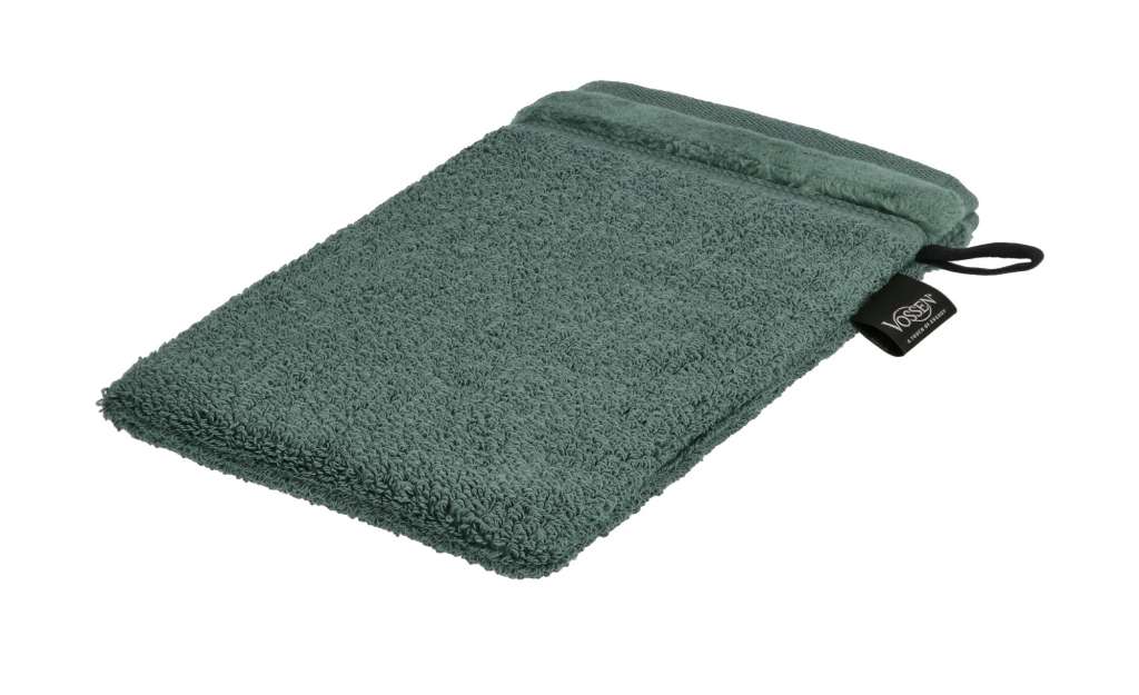 VOSSEN Waschhandschuh  Pure ¦ grün ¦ 100% Bio-Baumwolle ¦ Maße (cm): B: 21 Badtextilien und Zubehör > Handtücher & Badetücher > Waschhandschuhe & Seiftücher - Höffner