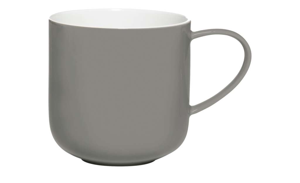 ASA SELECTION Becher  Coppa ¦ grau ¦ Porzellan ¦ Maße (cm): H: 9,5 Ø: 9.2 Geschirr > Becher - Höffner