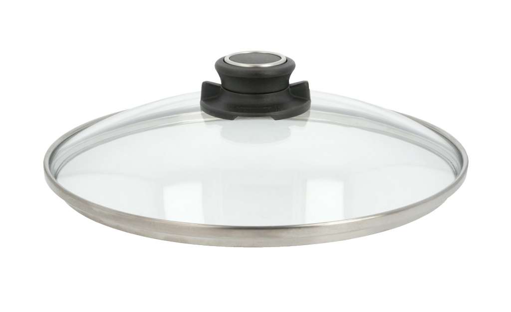 Meisterkoch Sicherheitsglasdeckel ¦ transparent/klar ¦ Edelstahl, Glas Ø: 24 Töpfe & Pfannen & Zubehör > Zubehör Töpfe Pfannen - Höffner