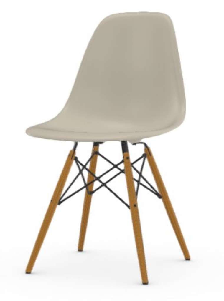 Vitra - DSW Eames Plastic Sidechair - classic green - sitzhöhe 43 cm - indoor