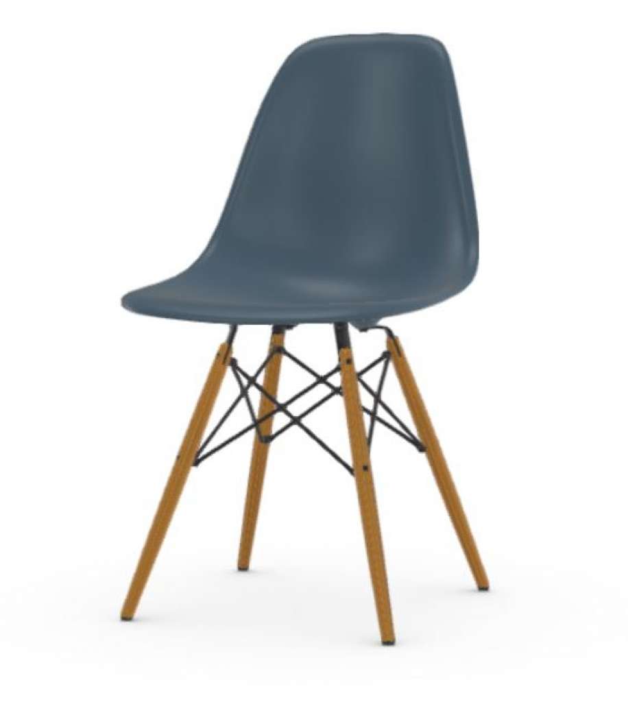 Vitra - DSW Eames Plastic Sidechair - classic red - sitzhöhe 43 cm - indoor