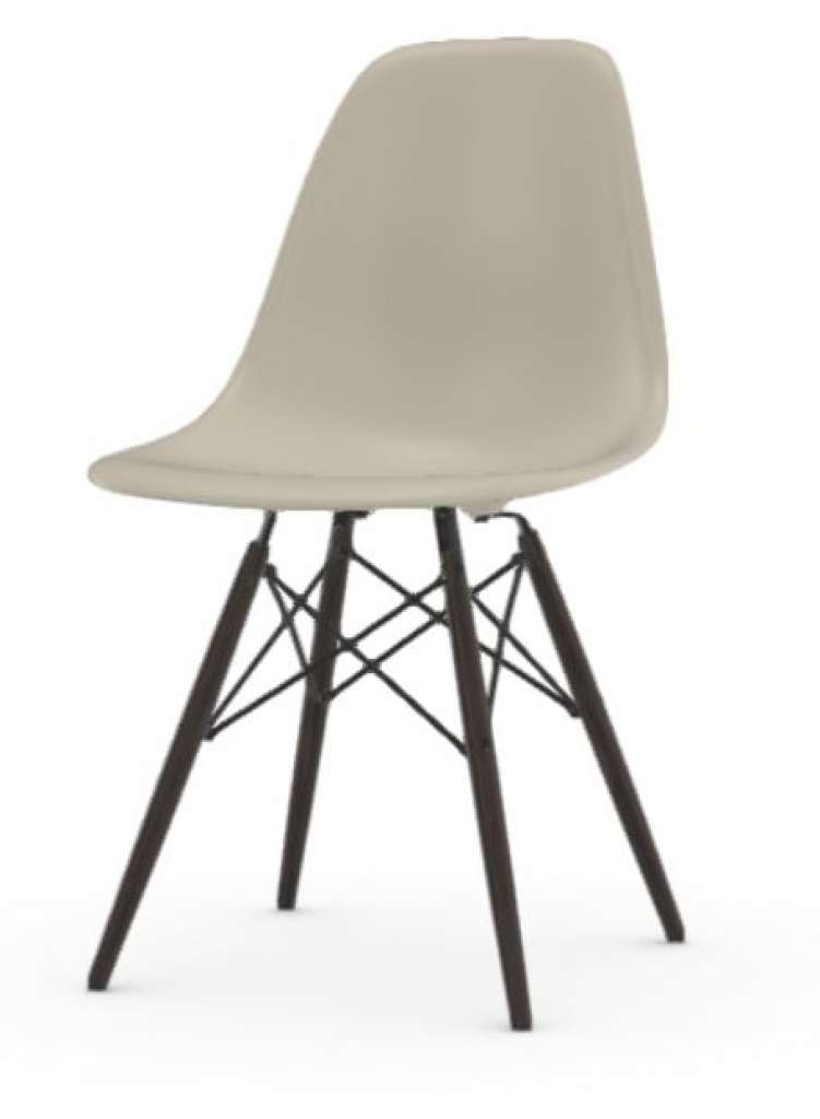 Vitra - DSW Eames Plastic Sidechair - classic green - sitzhöhe 43 cm - indoor