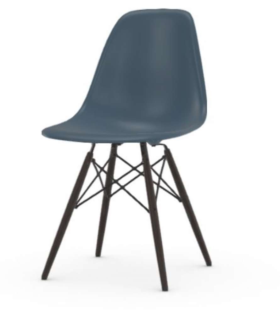 Vitra - DSW Eames Plastic Sidechair - classic red - sitzhöhe 43 cm - indoor