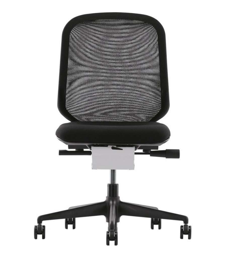 Vitra - MedaPal Bürostuhl - ohne verstellbare Lumbalstütze - ohne Armlehne - nero - indoor