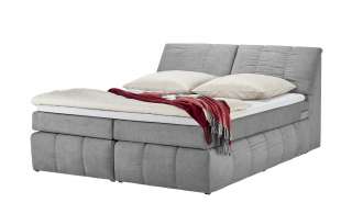 Boxspringbett 180x200 - hellgrau Lady ¦ grau ¦ Maße (cm): B: 191 H: 109 T: 241 Betten > Boxspringbetten > Boxspringbetten 180x200 - Höffner