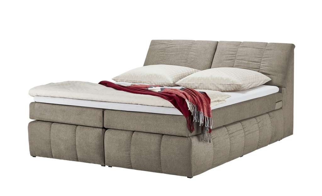 Boxspringbett 180x200 - sand Lady ¦ beige ¦ Maße (cm): B: 191 H: 109 T: 241 Betten > Boxspringbetten > Boxspringbetten 180x200 - Höffner