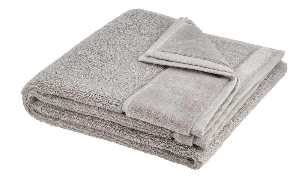 VOSSEN Handtuch  Pure ¦ grau ¦ 100% Bio-Baumwolle ¦ Maße (cm): B: 50 Badtextilien und Zubehör > Handtücher & Badetücher > Handtücher - Höffner
