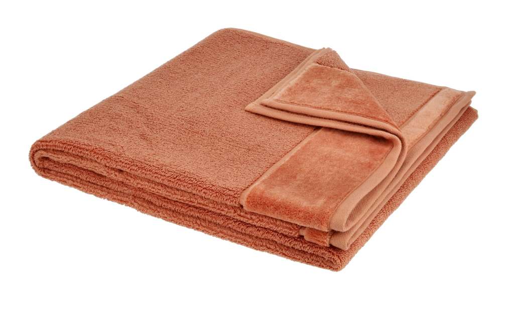 VOSSEN Duschtuch  Pure ¦ orange ¦ 100% Bio-Baumwolle ¦ Maße (cm): B: 67 Badtextilien und Zubehör > Handtücher & Badetücher > Handtücher - Höffner