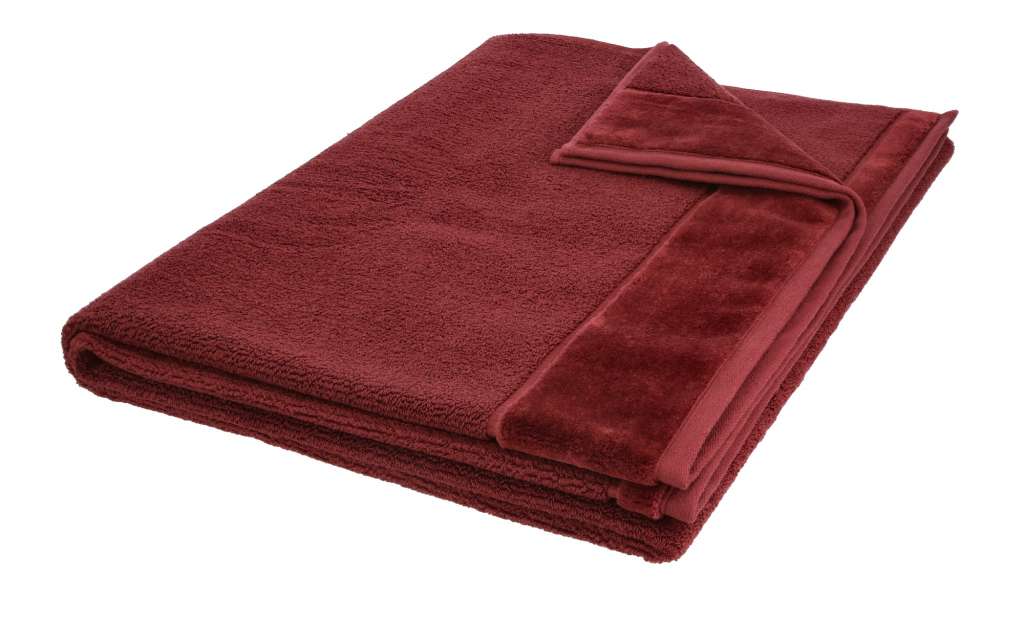 VOSSEN Badetuch  Pure ¦ rot ¦ 100% Bio-Baumwolle ¦ Maße (cm): B: 100 Badtextilien und Zubehör > Handtücher & Badetücher > Badetücher & Saunatücher - Höffner