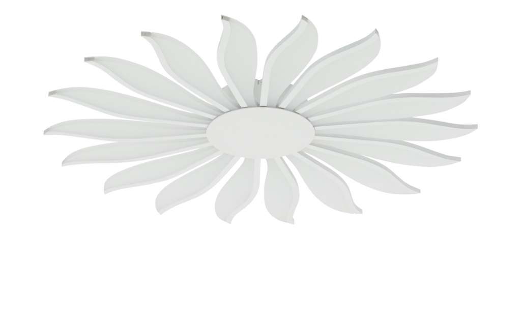 Meisterleuchten LED-Deckenleuchte, ´Sonne´ weiß ¦ weiß ¦ Maße (cm): H: 5 Ø: 65 Lampen & Leuchten > Innenleuchten > Deckenleuchten - Höffner