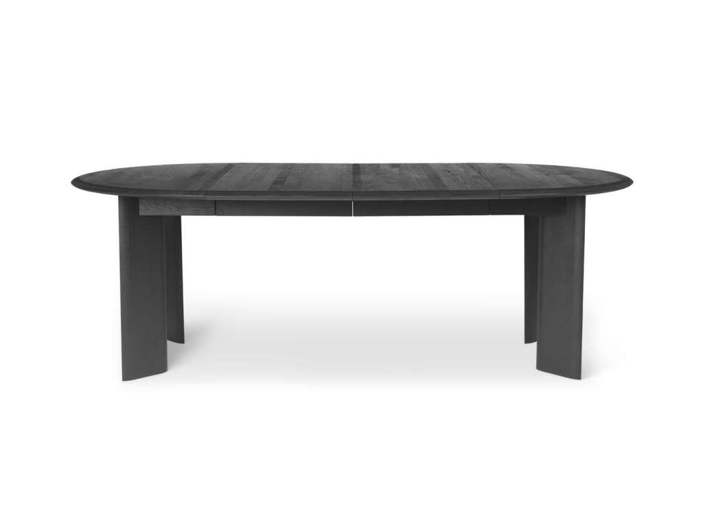 ferm LIVING - Bevel Tisch - 2x ausziehbar  - schwarz - indoor