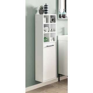Badezimmer Schrank in Weiß hängend