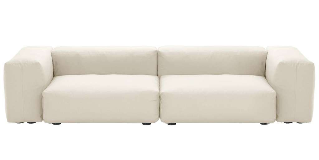 vetsak - Medium 2-Sitzer Sofa Outdoor - creme - indoor
