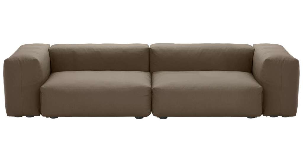 vetsak - Medium 2-Sitzer Sofa Outdoor - steingrau - indoor