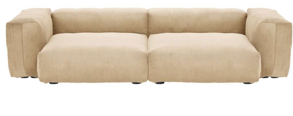 vetsak - Large 2-Sitzer Cord Velours - sand - indoor