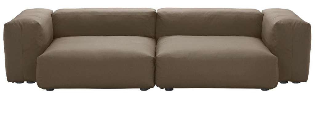 vetsak - Large 2-Sitzer Sofa Outdoor - steingrau - indoor