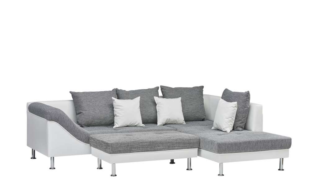 Ecksofa  Rico ¦ grau ¦ Maße (cm): B: 255 H: 95 T: 205 Polstermöbel > Sofas > Ecksofas - Höffner