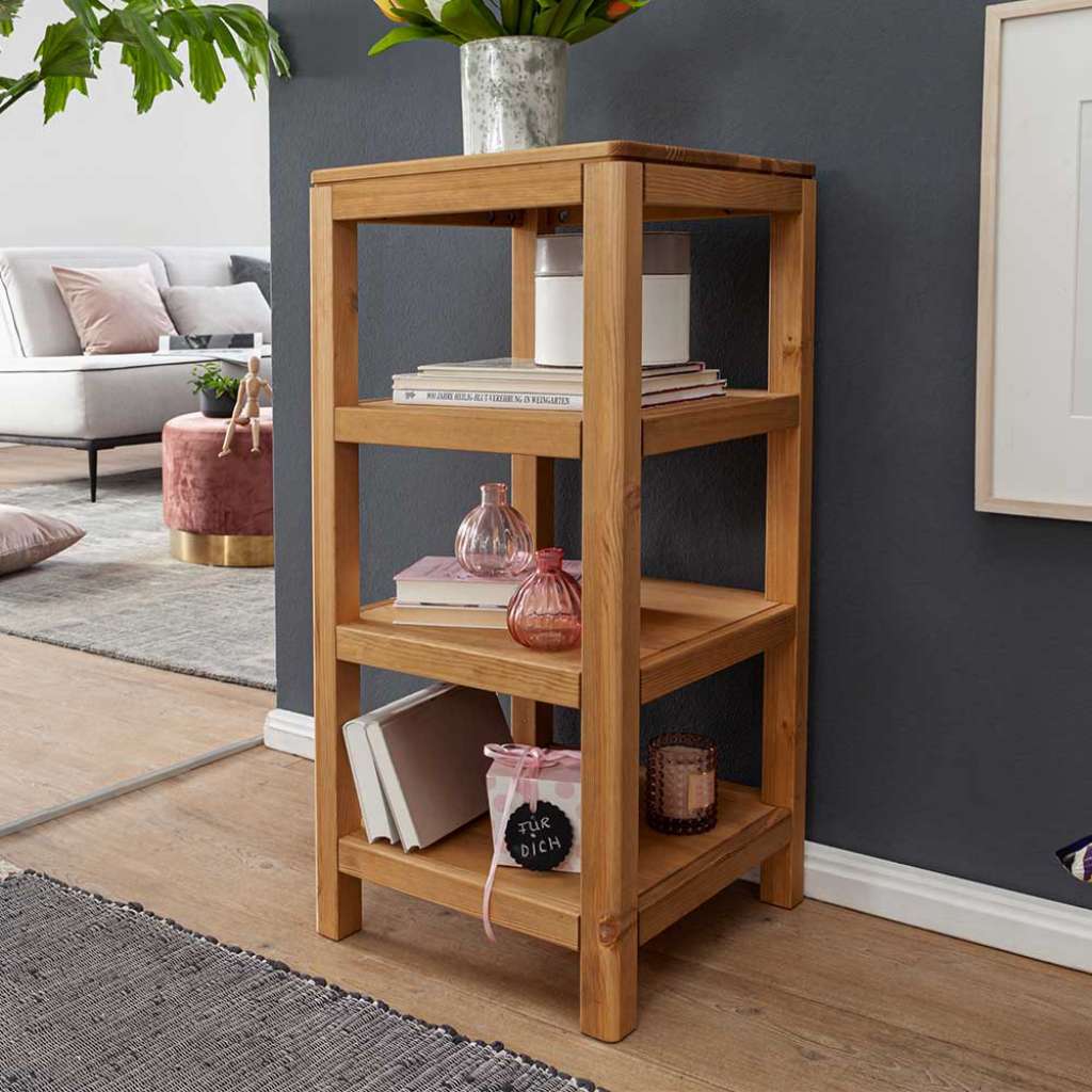 Holzregal aus Kiefer Massivholz Landhausstil