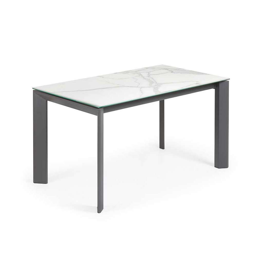 Esszimmer Tisch mit Keramikplatte Kopfauszug