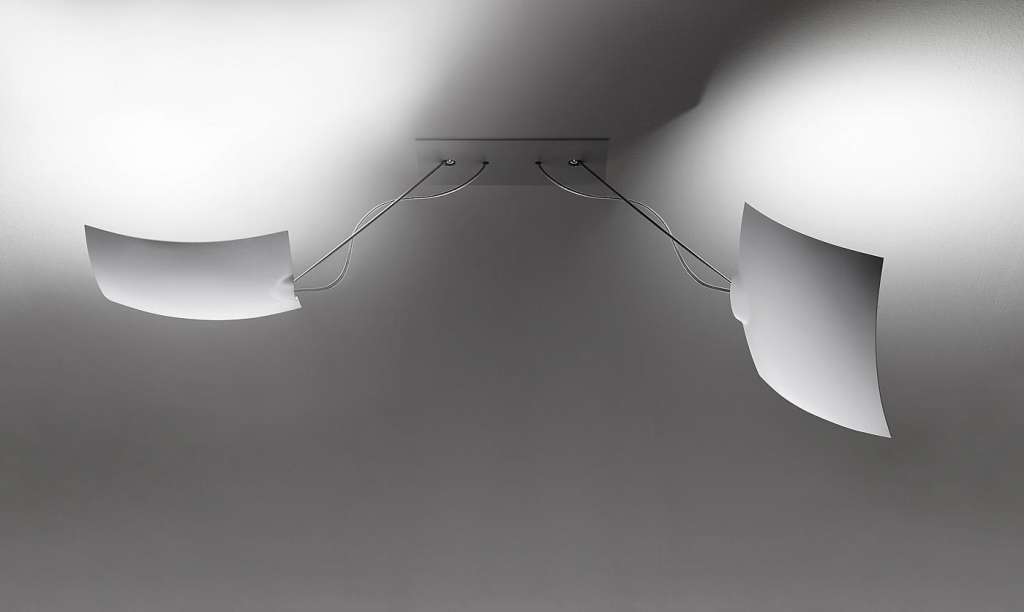 Ingo Maurer - 18 x 18 LED Wand-/Deckenleuchte - zweiflammig - indoor