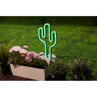 home24 Solar-Erdspiess Sunshine Cactus