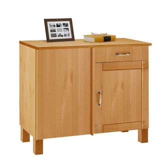 Unterschrank aus Kiefer Massivholz 100 cm breit