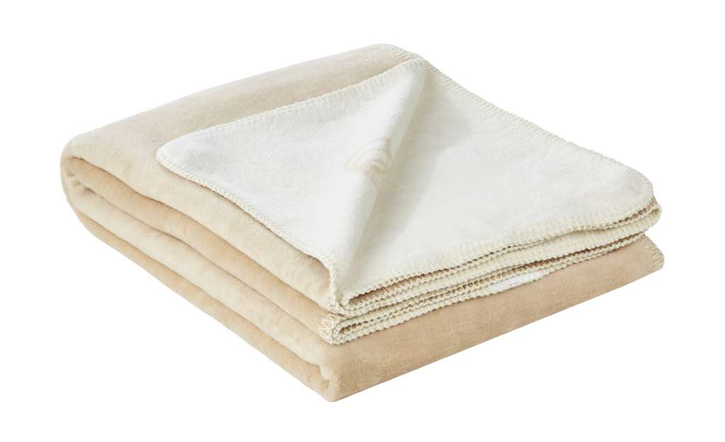 LAVIDA Jacquard-Wendewohnplaid  Hanna ¦ beige ¦ 60% Baumwolle, 40% Polyacryl  ¦ Maße (cm): B: 130 Heimtextilien > Kuscheldecken - Höffner