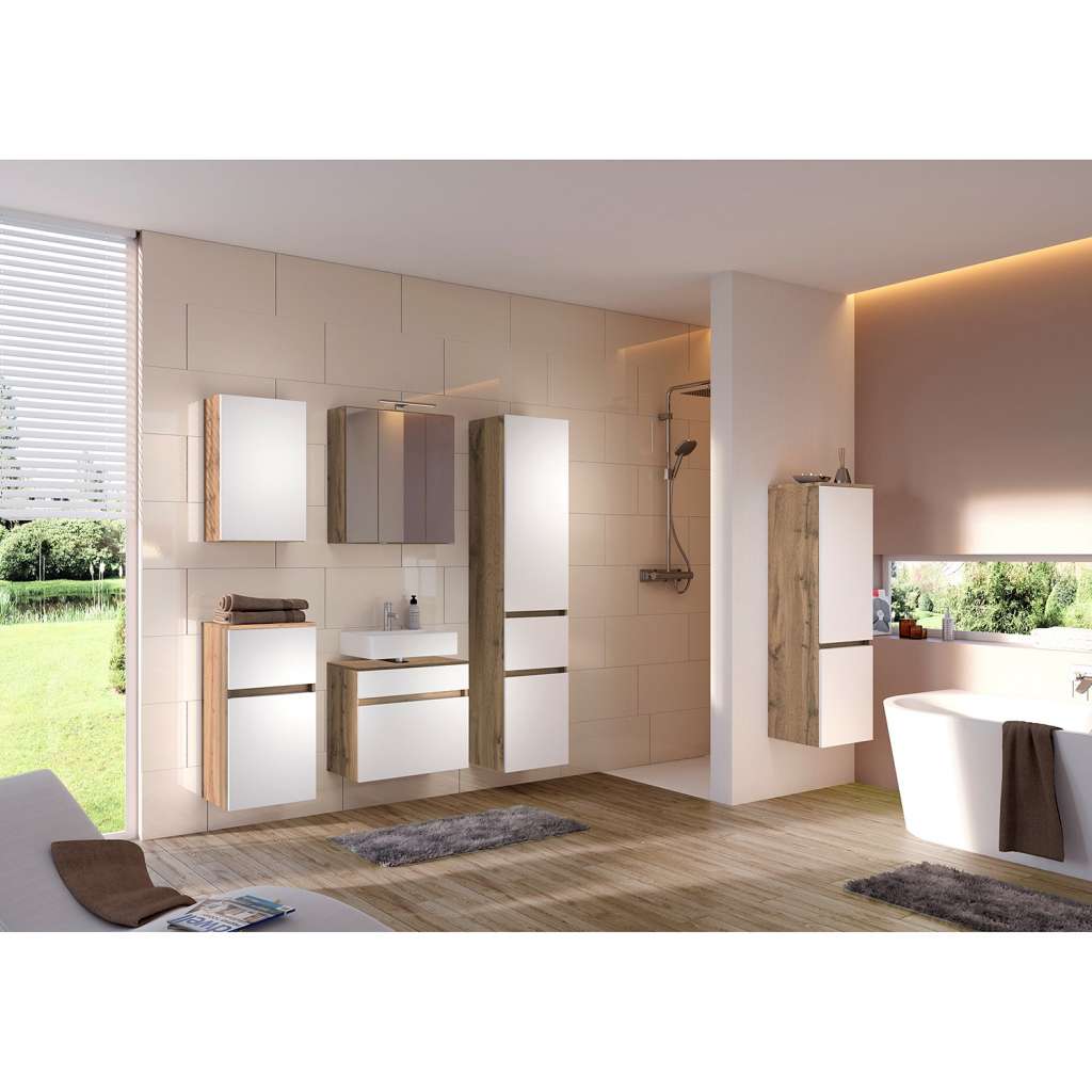 home24 Waschbeckenunterschrank Verciano