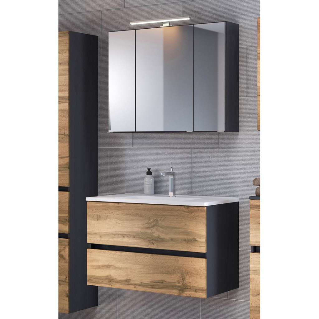 home24 Badezimmerset Verciano I (2-teilig)