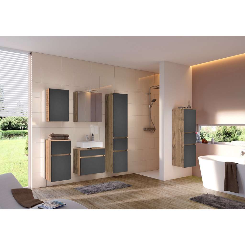 home24 Waschbeckenunterschrank Verciano