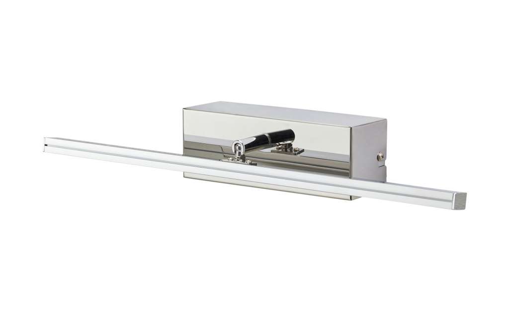 Meisterleuchten LED-Wandleuchte, 1-flammig, chrom mit Dimmer ¦ silber ¦ Maße (cm): B: 6 H: 9 Lampen & Leuchten > Innenleuchten > Wandleuchten - Höffner