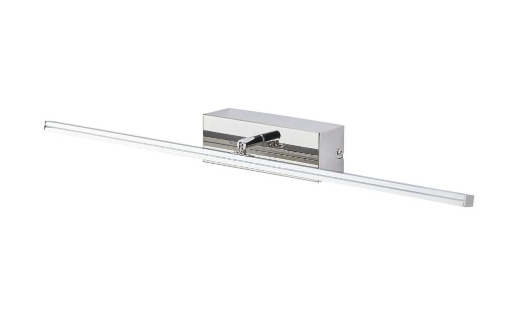 Meisterleuchten LED-Wandleuchte, 1-flammig, chrom mit Dimmer ¦ silber ¦ Maße (cm): B: 6 H: 9 Lampen & Leuchten > Innenleuchten > Wandleuchten - Höffner