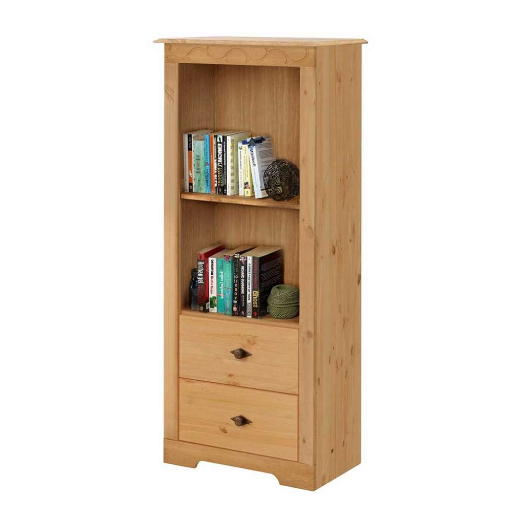Regal aus Kiefer Massivholz 140 cm hoch