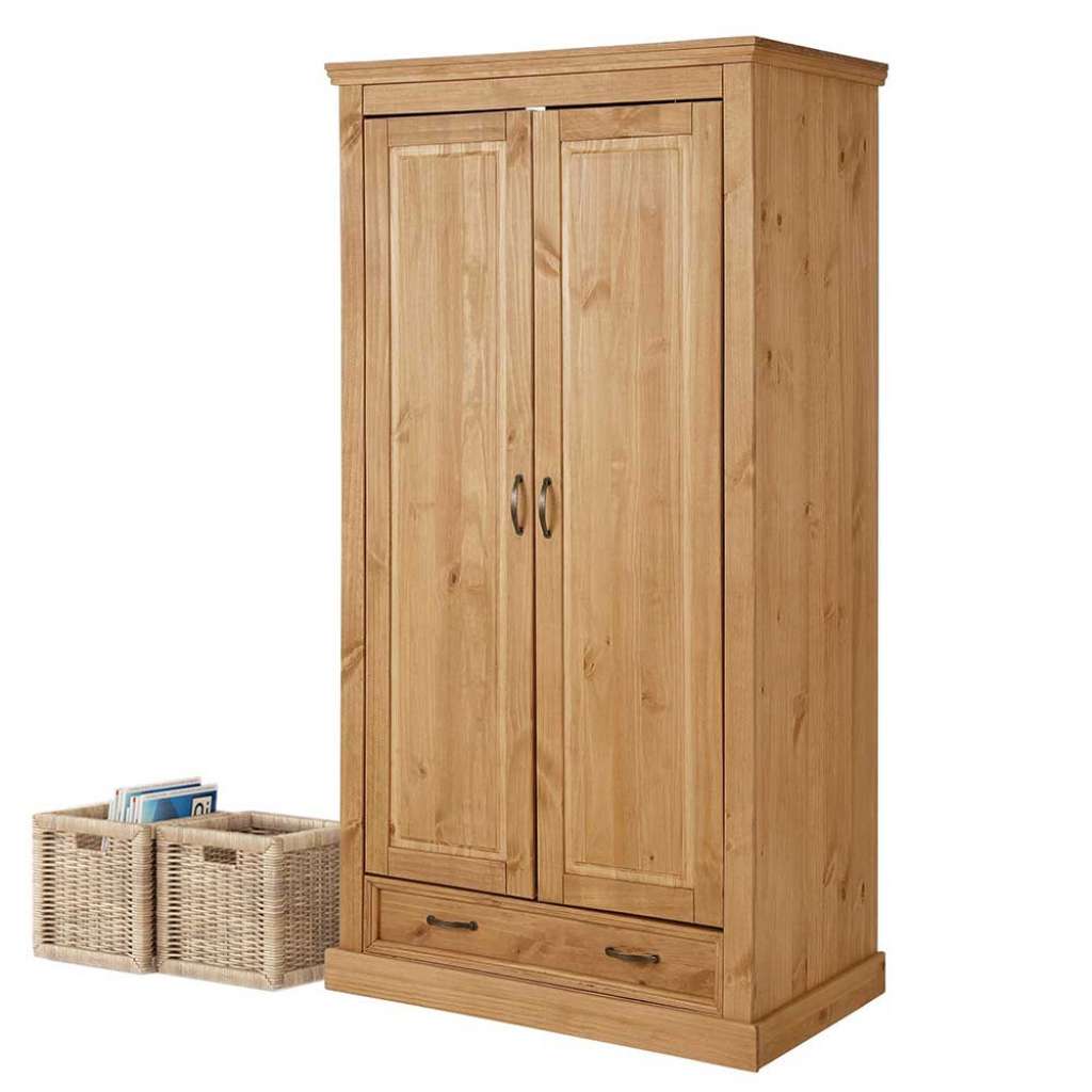 Vollholzschrank aus Kiefer Massivholz Landhausstil