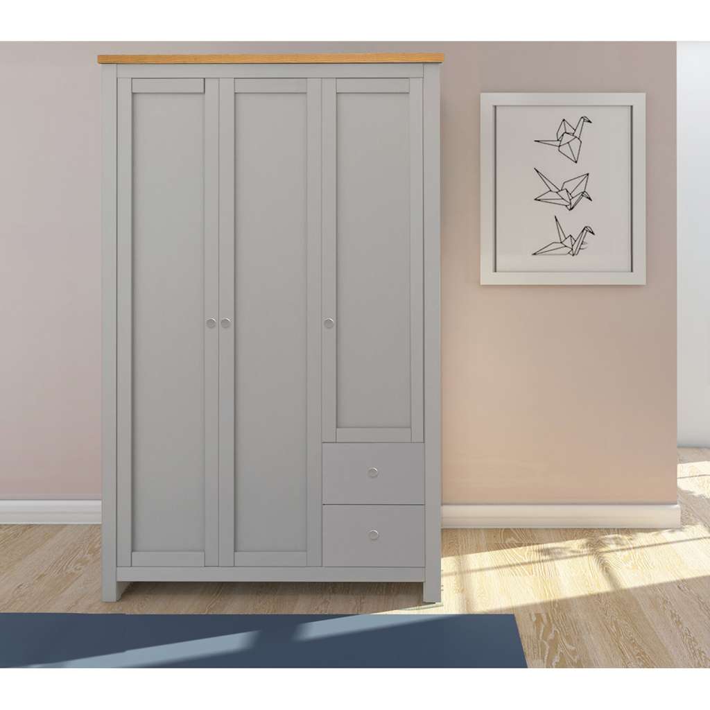 home24 Drehtuerenschrank Woodmont