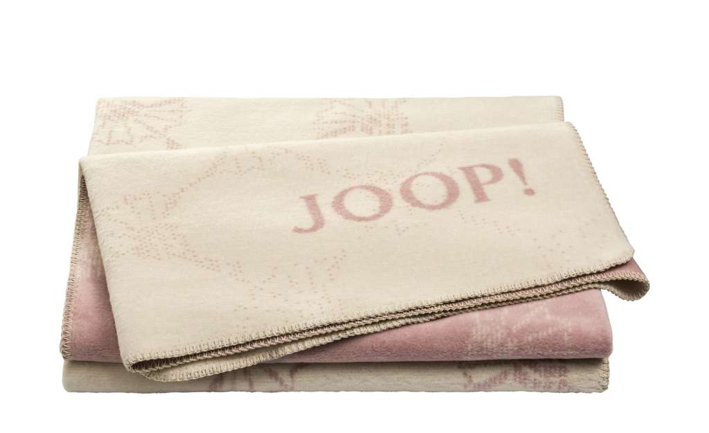 JOOP! Wohndecke  Joop!Cornflower Double ¦ rosa/pink ¦ 58% Baumwolle, 35% Polyacryl, 7% Polyester  ¦ Maße (cm): B: 150 Heimtextilien > Kuscheldecken - Höffner